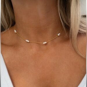Jacqmaria Jewelry Elise Choker Necklace